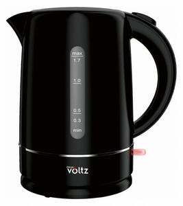 Електрическа кана Oliver Voltz Daisy OV51230W, вместимост 1.7л литра, 2200W, черна