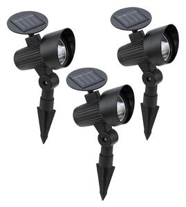 Eglo 48504 - Комплект от 3 соларни LED осветителни тела GIONATA LED/200 mAh IP44 черни