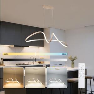 Brilagi-LED Димируем полилей на кабел TWISTER LED/60W/230V 3000-6000K бежов+ДУ