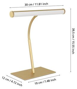 Eglo 901983 - LED димируема настолна лампа RICCIONE LED/5W/230V 2700/4000/6500K златиста