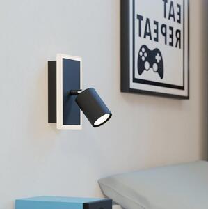 Eglo 901634 - LED стенно насочващо осветително тяло RIMBOCCHI LED/7W/230V черно