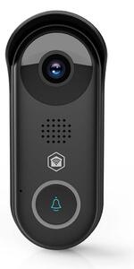 Nedis WIFICDP11BK - Умен видео звънец със сензор 5V Full HD 1080p IP54 Wi-Fi Tuya