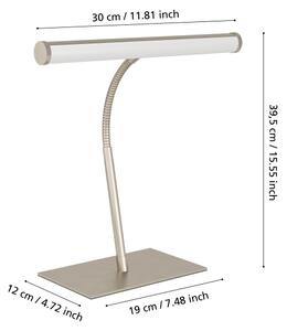 Eglo 901982 - Димируема LED настолна лампа RICCIONE LED/5W/230V 2700/4000/6500K хром