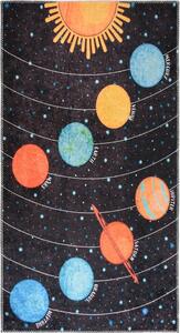 Детско килимче за игра подходящо за пране 80x120 cm Solar System – Vitaus