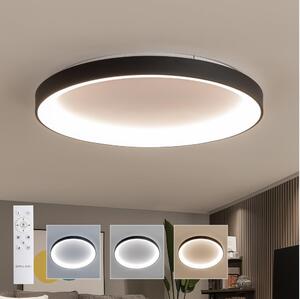 Brilagi - LED димируемо осветително тяло FALCON II LED/108W/230V 3000-6500K Ø 80 см черно + дистанционно управление