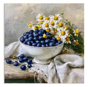Печатна върху платно картина 32x32 cm Blueberry Bowl – Styler