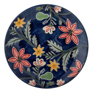 Тъмносини десертни глинени чинии в комплект 4 бр. ø 20,5 cm Meredith – Bloomingville