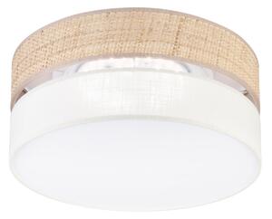 LED таванно осветително тяло SIRJA BOHO LED/20W/230V Ø 35 см бежово/кремаво