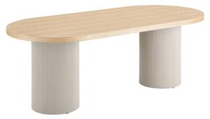 Трапезна маса с ясенов плот 100x220 cm Solva – House Nordic