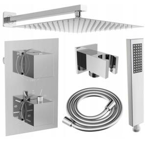 Mexen Cube DR02 вграден душ комплект с душ глава 30 см, хром - 77502DR0230-00