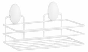 Етажерка за баня Metalife DB-718, 24х11х9 см, 1 ниво, Бял