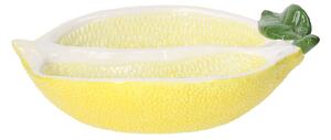 Чиния за предястия TOGNANA Relief Lemon Garden, 23х17х7см
