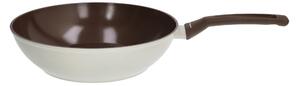Уок тиган 28cm TOGNANA Sintonia, без PFAS, 28см, бежово-кестеняв
