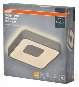 Osram - LED плафон с възможност за димиране ORBIS PIANA LED/16W/230V 29x29 cm сребрист