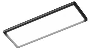 Osram - димируемо LED таванно осветително тяло PLANON EASYFIX LED/24W/230V IP54 черно + с дистанционно управление