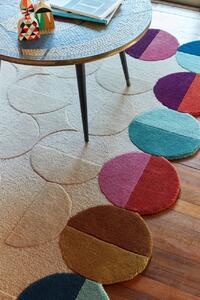 Килим, Mia Textured Scallop Flair Rugs, розов/лилав, 160x230 см