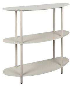 Сив метален стелаж 90x82x28 cm Riqueza – Leitmotiv