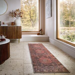 Килим пътека, Nico Global Flair Rugs, червен, 60x230 см