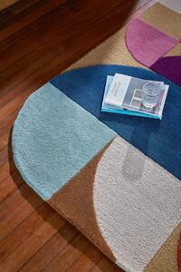 Килим, Mia Arch Flair Rugs, розов/многоцветен, 160x230 см
