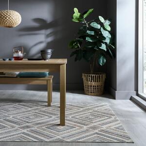 Килим, Beckett Washable Flair Rugs, многоцветен, 194x290 см