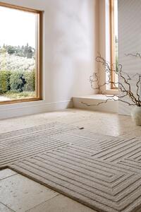 Килим, Zen Rectangles Flair Rugs, натурален, 120x170 см