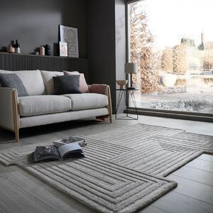 Килим, Zen Rectangles Flair Rugs, тъмно натурален, 160x230 см
