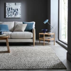 Килим, Rhett Circular Knit Flair Rugs, сив, 160x230 см