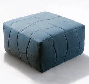 Дизайнерска табуретка DAGI Waves in smoky blue 70/70/40 см