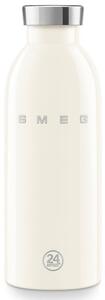 Термо бутилка SMEG Clima 50's Style WBF01CR, 500 мл, Херметично затваряне, Двустенна, Неръждаема стомана 18/8, Крем