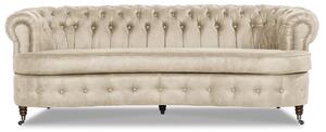 Диван Chesterfield Овал в нови цветове, четириместен 230х86х80 см
