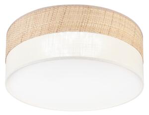 LED таванно осветително тяло SIRJA BOHO LED/20W/230V Ø 35 см бежово/кремаво