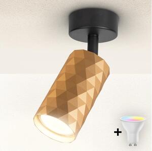 BRILAGI - LED RGBW димируемо точково осветително тяло SELE DIAMANT 1xGU10/4,8W/230V златно