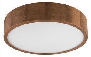 Brilagi - LED RGBW димируем таванен плафон CARVALHO 2xE27/9W/230V Wi‑Fi дъб Ø 37,5 см
