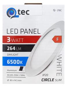 LED Лампа за окачен таван QTEC LED/3W/230V 6500K