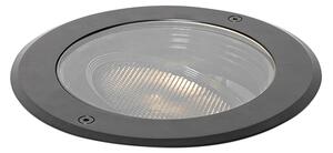 Set van 6 dimbare buiten grondspots zwart IP65 incl LED - Delux Honey