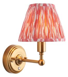 Endon 114817 - LED Димируем акумулаторен стена лампа BURLEY LED/1,5W/5V месинг/розов