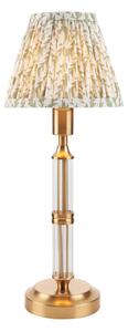 Endon 114838 - LED Димируема акумулаторна настолна лампа MORTON LED/1,5W/5V месинг/зелен
