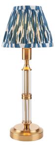 Endon 114846 - LED Димируема акумулаторна настолна лампа MORTON LED/1,5W/5V месинг/син