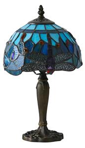 Endon 64088 - Настолна лампа Tiffany DRAGONFLY 1xE14/40W/230V Ø 20 см