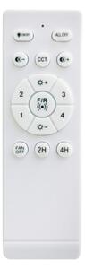 Globo 03609B - LED димируем таванен вентилатор HINES 10W/230V 3000-6500K +ДУ