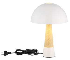 Globo 51570122 - Настолна лампа PAULIN 1xE27ILLU/40W/230V бяла