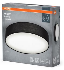 Osram - Плафон ORBIS PARIS 2xE27/25W/230V Ø 40 см черен