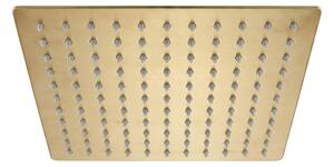 Квадратен душ пита REA JS-P015BG 25cm Brush Gold