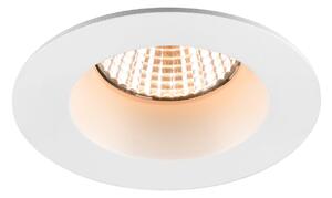 SLV LED вграден прожектор New Tria, кръгъл, бял, IP65, 2700 K, 38°, Затъмняване, Бял, Баня, Алуминий, Осветителни тела за вграждане кръгли