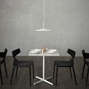 Foscarini Aplomb Large LED висяща лампа, бяла, Затъмняване, Бял, Кухня, Бетон, Дизайн