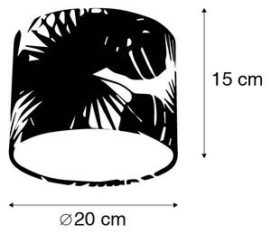 Памучен абажур 20/20/15 - Лист