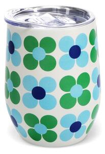 Чаша за път 350 ml Blue and green Daisy – Rex London