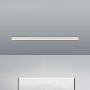 PURE LED плафон Lines, бял, 110 cm, CCT, дистанционно управление, Затъмняване, Бял, Дневна/трапезария, Метал, Модерен