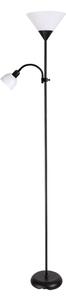 Brilagi - Подова лампа ARIANA 1xE27/100W/230V + 1xE14/25W черна