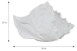 ONLI - Настолна лампа PORCELLANA 1xE14/6W/230V, 29 см, черупковиден абажур